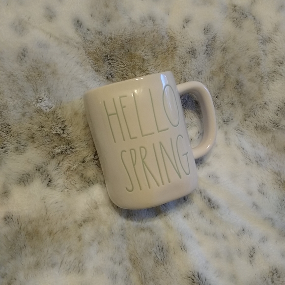 New Rae Dunn "Hello Spring" Large Mug - Picture 3 of 7